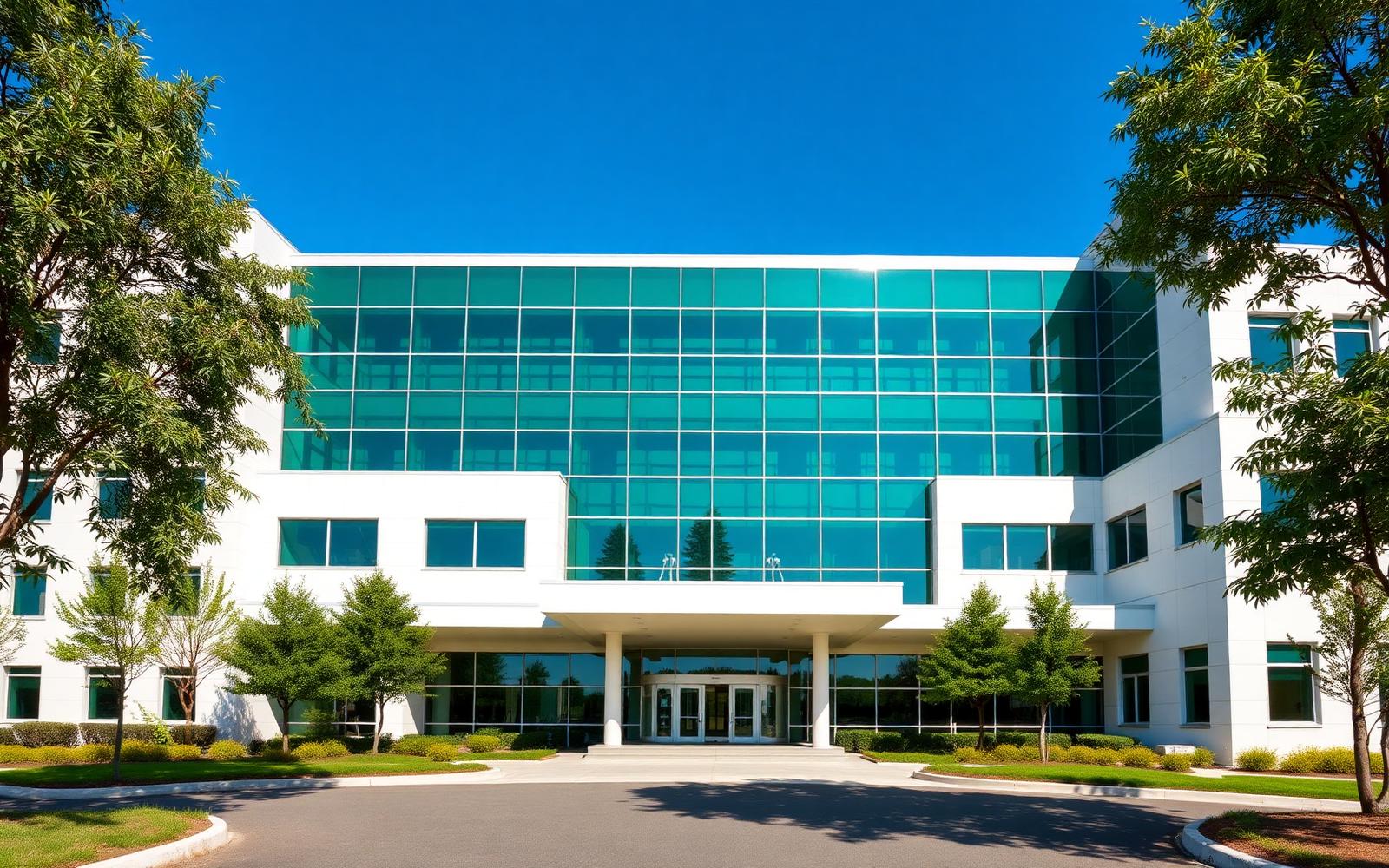 Global Hospital Panchkula modern building exterior